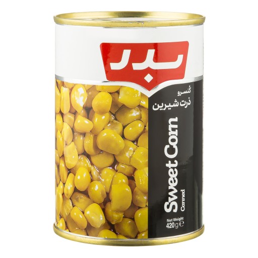 عکس کنسرو ذرت شیرین بدر